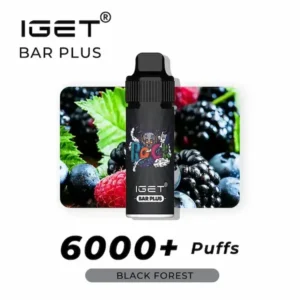 black forest iget bar plus 6000 puffs
