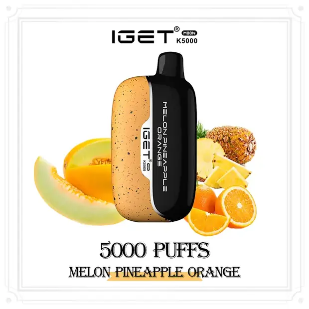 melon pineapple orange iget moon 5000 puffs melon pineapple orange iget moon 5000 puffs