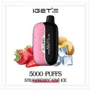 strawberry kiwi ice iget moon 5000 puffs