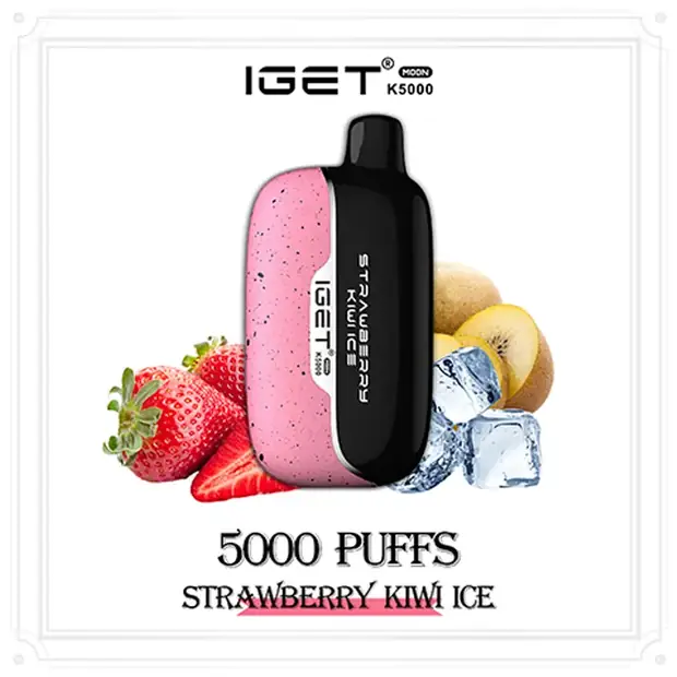 strawberry kiwi ice iget moon 5000 puffs strawberry kiwi ice iget moon 5000 puffs