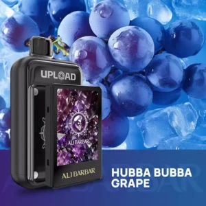 alibarbar upload 25000 puffs hubba bubba grape