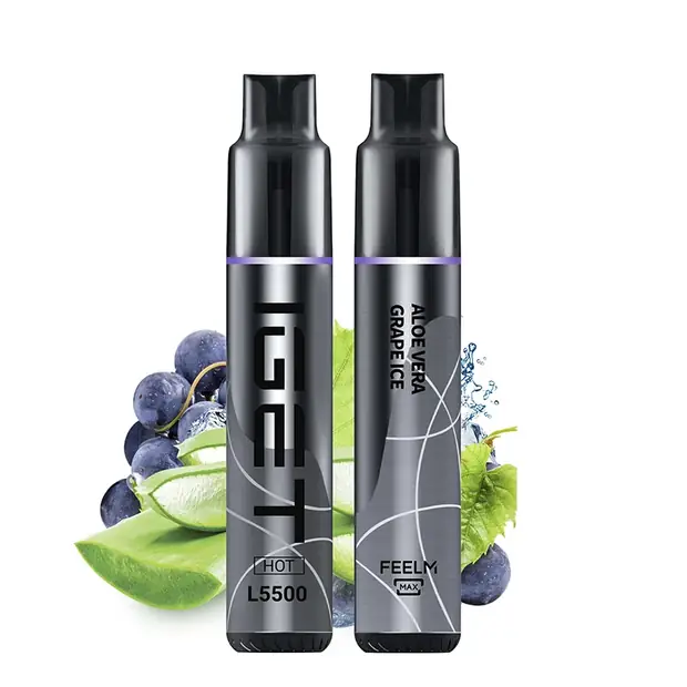 aloe vera grape ice iget hot 5500 puffs aloe vera grape ice iget hot 5500 puffs