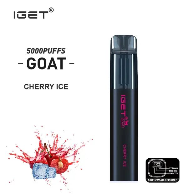 cherry ice iget goat 5000 puffs cherry ice iget goat 5000 puffs