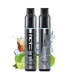 cola lime ice iget hot 5500 puffs