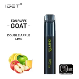 double apple lime iget goat 5000 puffs