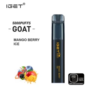 mango berry ice iget goat 5000 puffs