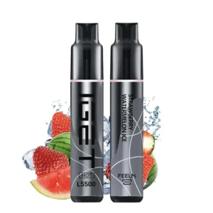 strawberry watermelon ice iget hot 5500 puffs